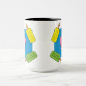 Muster für farbenfrohe Popsicles Tasse (Zentrum)