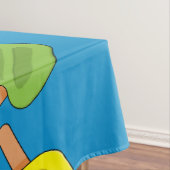 Muster für farbenfrohe Popsicles Tischdecke (Beispiel)