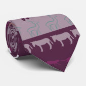 Muster für farbenfrohe Tiere Krawatte (Gerollt)