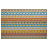 Muster für farbige Retro-Tiere #8 Stoff (Yard (91,4 cm))
