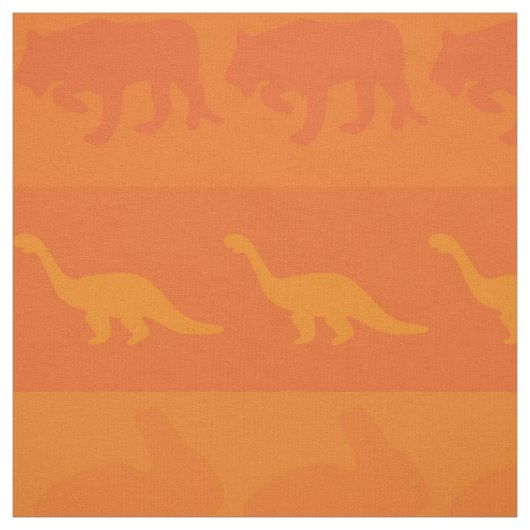 Muster für farbige Retro-Tiere #9 Stoff (Muster)
