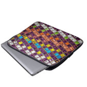 Muster für festgehaltenes Glas #8 Laptopschutzhülle (Vorne Knopf)