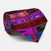 Muster für festgehaltenes Glas Nr. 3 Krawatte (Gerollt)