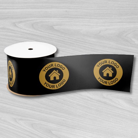 Muster für Firmenwerbung für kundenspezifische Fir Satinband