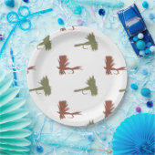 Muster für Fischen von Lures Pappteller (Party)