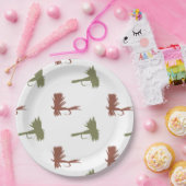 Muster für Fischen von Lures Pappteller (Party)