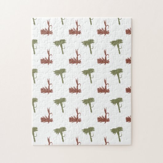 Muster für Fischen von Lures Puzzle (Vertikal)