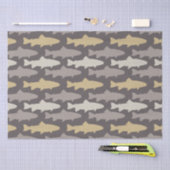 Muster für Fischen von Lures Seidenpapier (Handwerk)