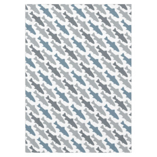 Muster für Fischen von Lures Tischdecke