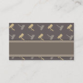 Muster für Fischen von Lures Visitenkarte (Rückseite)