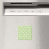 Muster für flache grüne Punkte und Ovale Magnet (In Situ (Geschirrspüler))