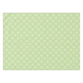 Muster für flache grüne Punkte und Ovale Tischdecke (Vorderseite (Horizontal))