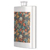 Muster für florale exotische Blume-24193 Flachmann (Links)