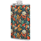 Muster für florale exotische Blume-24193 Flachmann (Links)