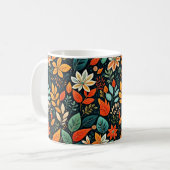 Muster für florale exotische Blume-24193 Kaffeetasse (Vorderseite Links)