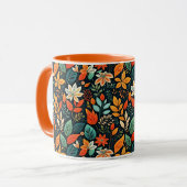 Muster für florale exotische Blume-24193 Tasse (Vorderseite Links)
