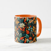 Muster für florale exotische Blume-24193 Tasse (VorderseiteRechts)