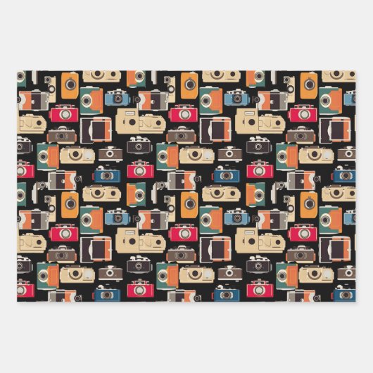 Muster für Fotografie Geschenkpapier Set (Vorderseite 2)