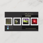 Muster für Fotos für Visitenkarten Visitenkarte (Vorderseite)