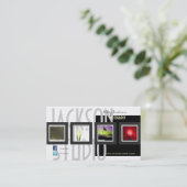 Muster für Fotos für Visitenkarten Visitenkarte (Stehend Vorderseite)