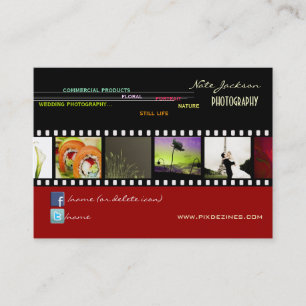 Muster für Fotos für Visitenkarten Visitenkarte