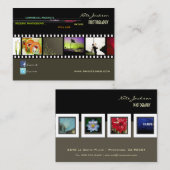 Muster für Fotos für Visitenkarten Visitenkarte (Vorne/Hinten)