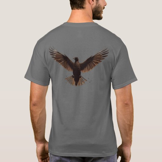 Muster für freiheitsInspiriert T - Shirt (Rückseite)