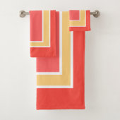 Muster für Fruchtblöcke im Sommerzeit Badhandtuch Set (Insitu)