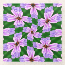 Muster für funkelnd rosa Blume