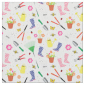 Muster für Gartenelemente Stoff (Nahaufnahme)