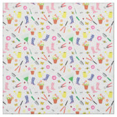 Muster für Gartenelemente Stoff (Muster)