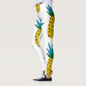 Muster für gelbe Ananas Leggings (Links)