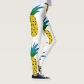 Muster für gelbe Ananas Leggings (Rechts)