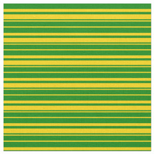 Muster für gelbe und grüne Linien/Streifen Stoff