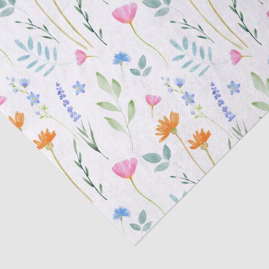 Muster für gemischte Aquarellfarben Seidenpapier (Ausschnitt)