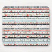 Muster für gemischte Shabby Chic Mousepad (Vorne)