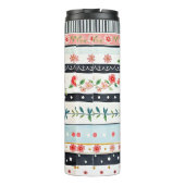 Muster für gemischte Shabby Chic Thermosbecher (Rückseite)