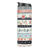 Muster für gemischte Shabby Chic Thermosbecher (Nach rechts gedreht)