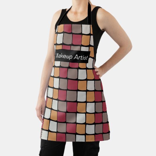 Muster für geometrische Farbblöcke Schürze (InSitu)