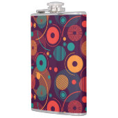 Muster für geometrische Formen Flachmann (Links)