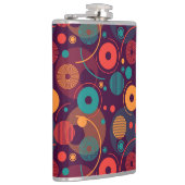 Muster für geometrische Formen Flachmann (Rechts)