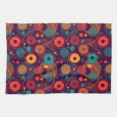 Muster für geometrische Formen Geschirrtuch (Horizontal)