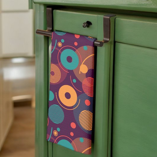 Muster für geometrische Formen Geschirrtuch