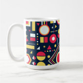 Muster für geometrische Formen Kaffeetasse (Links)