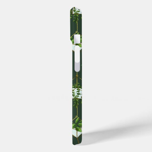 Muster für geometrische Hanging-Haushaltspflanze Case-Mate iPhone Hülle (Rückseite / Links)