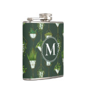 Muster für geometrische Hanging-Haushaltspflanze Flachmann (Rechts)