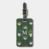 Muster für geometrische Hanging-Haushaltspflanze Gepäckanhänger (Vorderseite vertikal)