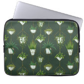 Muster für geometrische Hanging-Haushaltspflanze Laptopschutzhülle (Vorderseite)