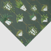 Muster für geometrische Hanging-Haushaltspflanze Seidenpapier (Ausschnitt)