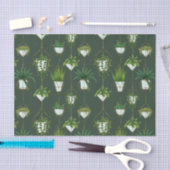 Muster für geometrische Hanging-Haushaltspflanze Seidenpapier (Handwerk)